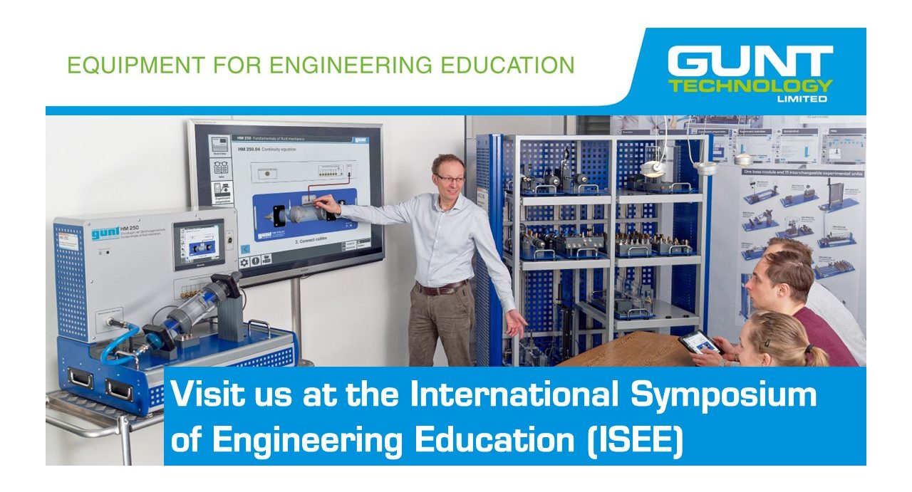 GUNT Technology Limited at the International Symposium of Engineering Education (ISEE).