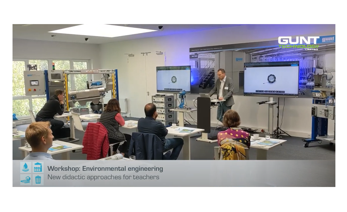 GUNT Technology’s Latest Environmental Technology Workshop Video