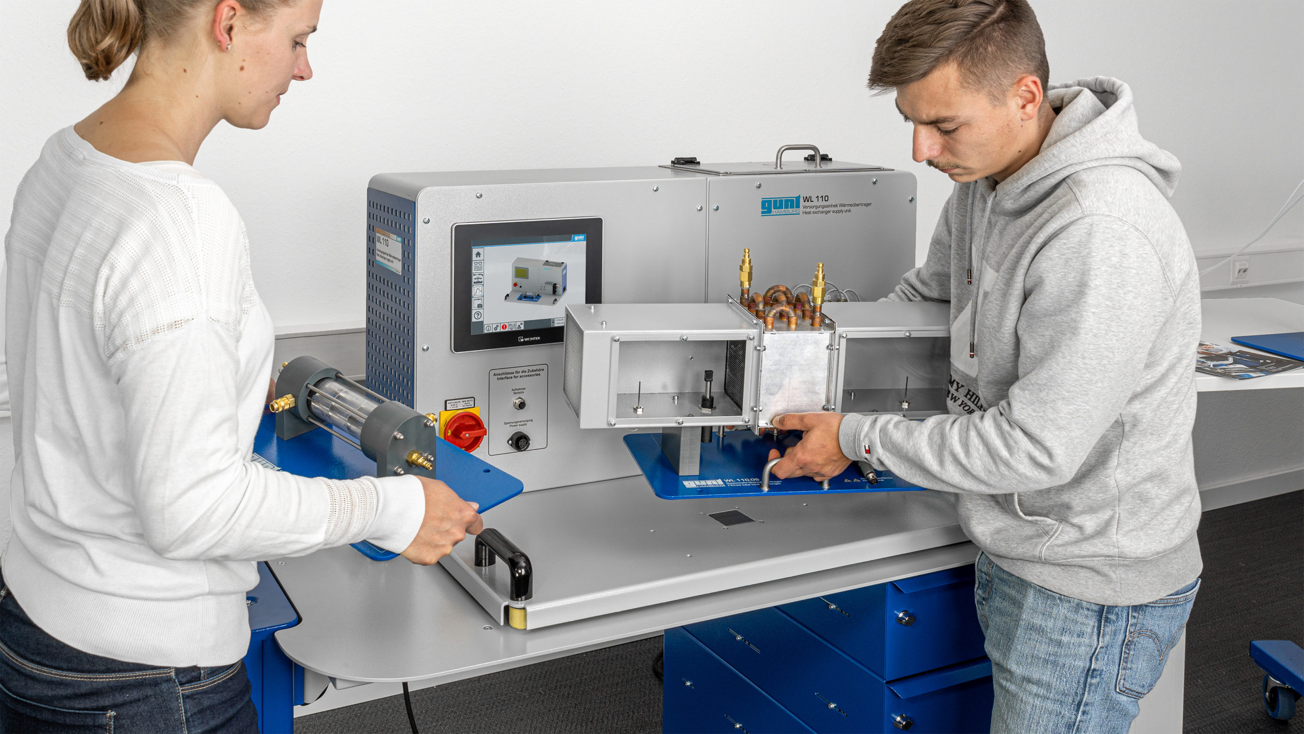 FREE Demos on HM250 Fluid Dynamics & WL110 Heat Transfer Education Equipment.