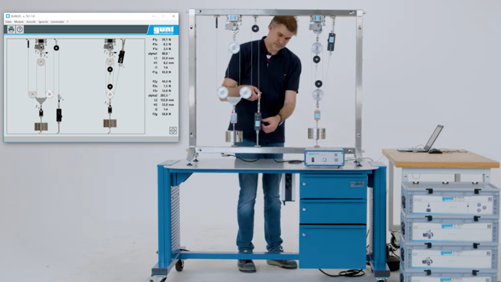 SE 200.05 MEC Line – Cable Forces and Pulley Blocks